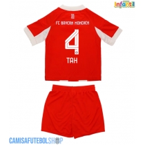 Camisa de time de futebol Bayern Munich Jonathan Tah #4 Replicas 1º Equipamento Infantil 2025-26 Manga Curta (+ Calças curtas)